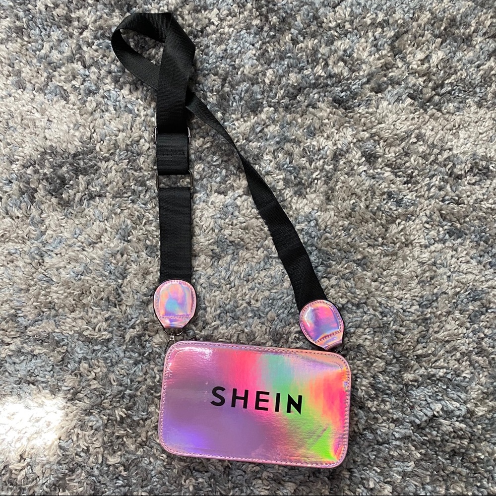 Shein | Holographic Shoulder and Crossing Purse